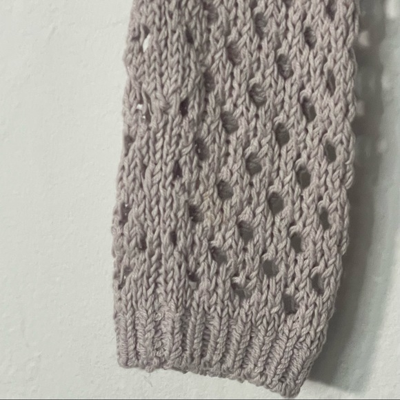 Rebecca Taylor Cross Back Crew Moonlight Crochet Open Back - Picture 7 of 12